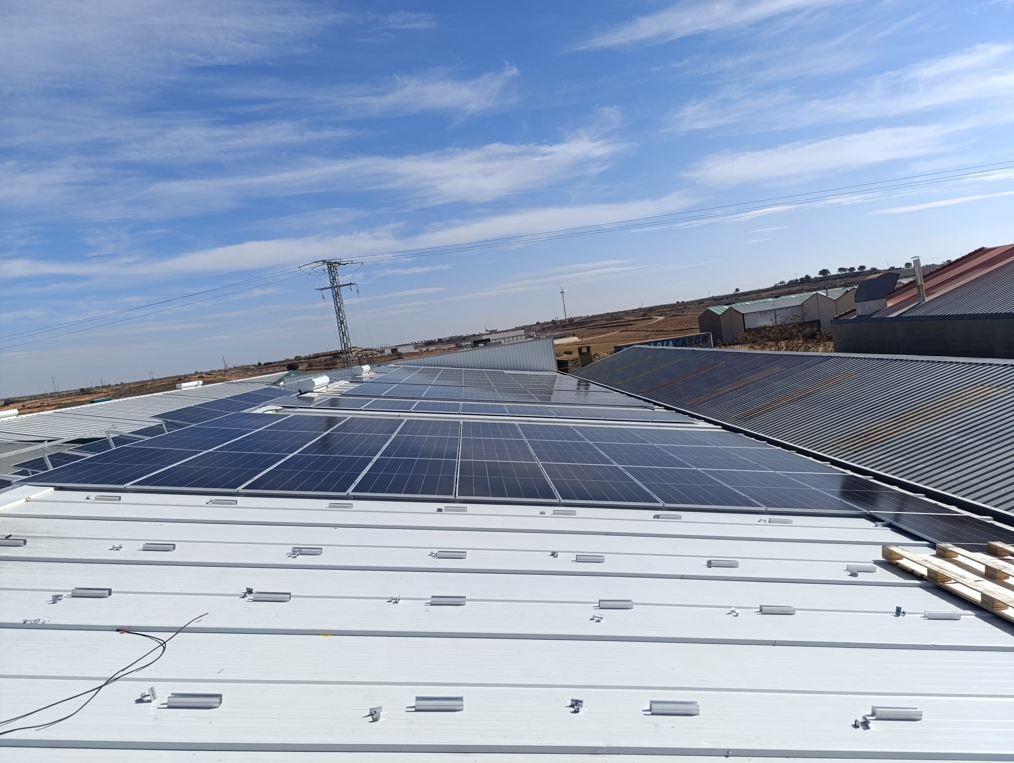 Proceso de instalación de la Comunidad Solar de Iniesta